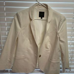 White blazer jacket